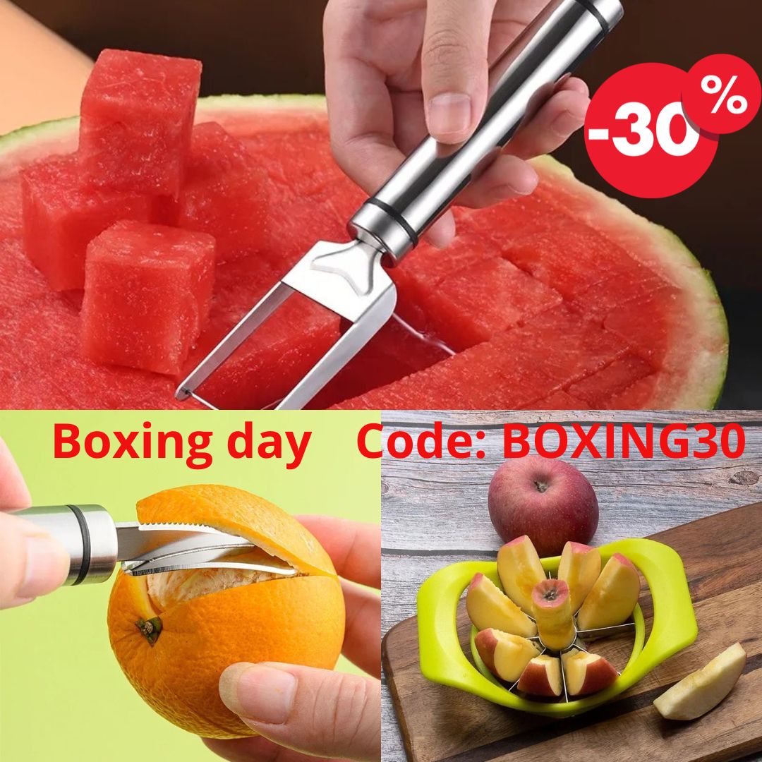 PROMO BOXING DAY - Pack ustensiles pratiques ( Lot de de 3 )